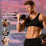 Snack post-entrenamiento Crasye gomitas creatina 8000 mg, sabor frambuesa-arándano