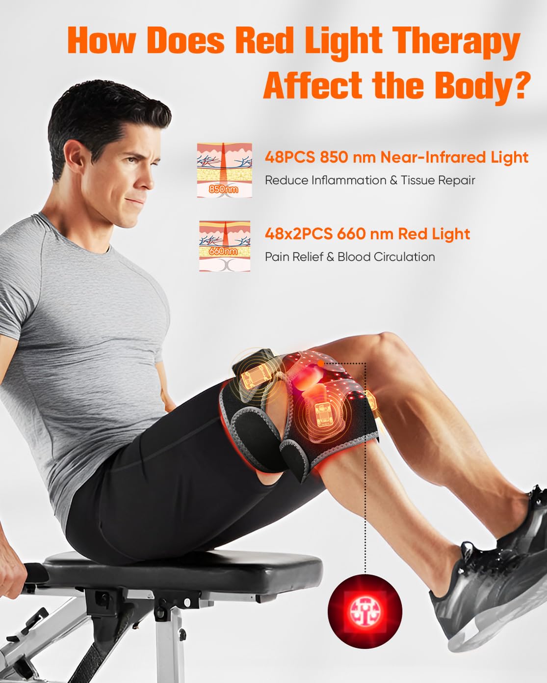 CRAZYTECH rodilla batería de 5000 mAh para uso inalámbrico