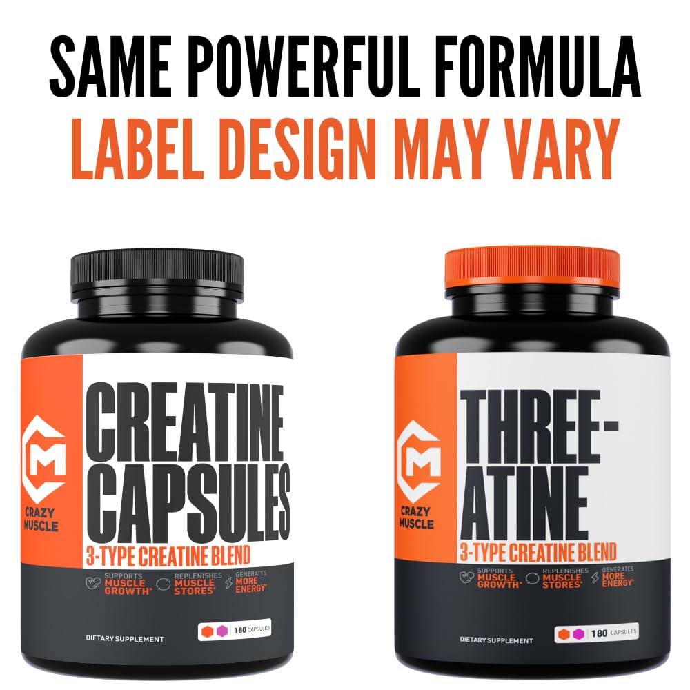 Frasco portátil de Crazy Muscle para entrenamientos fuera de casa.