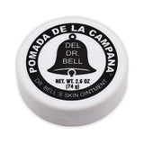 Pomada Dr. Bell de Crema De La Campana, tapa cerrada, opción para llevar