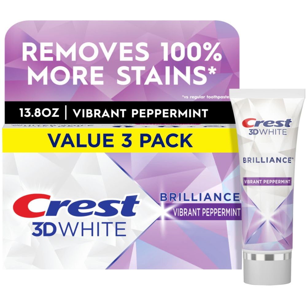 Crest 3D Brillante: mentolada fresca para aliento