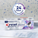 Crest 3D Brillante: paquete de tres tubos de 4,6 oz