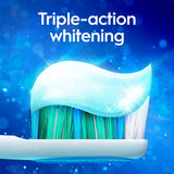 Pasta dental Crest 3D White Advanced Radiant Mint para viaje.