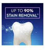 Crest 3D White Brilliance Charcoal, complemento de rutina con fluoruro para la salud dental.