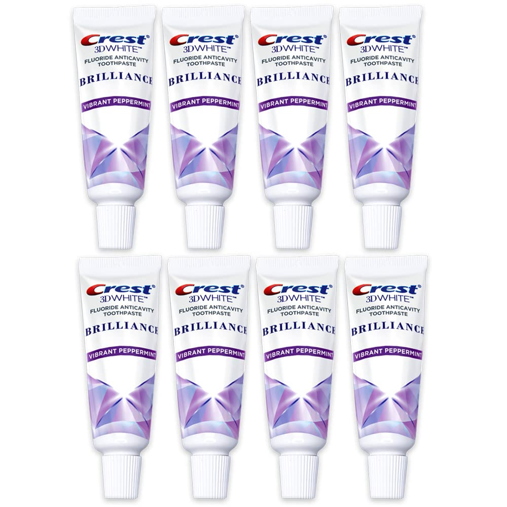 Crest 3D White Brilliance: tubo de pasta dental para blanqueamiento suave y sabor a menta