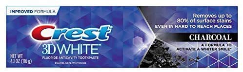 Crest 3D White Carbón Activado, sonrisa más clara tras cada uso