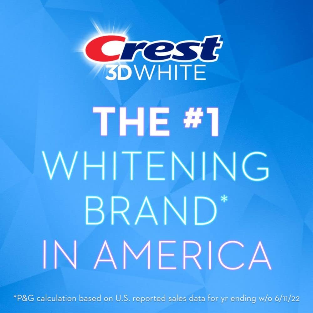 Crest 3D White Pack, tres tubos para uso continuo.