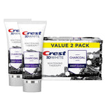 Crest 3D White con carbón activado, limpieza profunda para dientes.