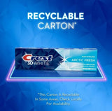 Crest 3D White sabor mentolado, sensación de frescura al cepillarte