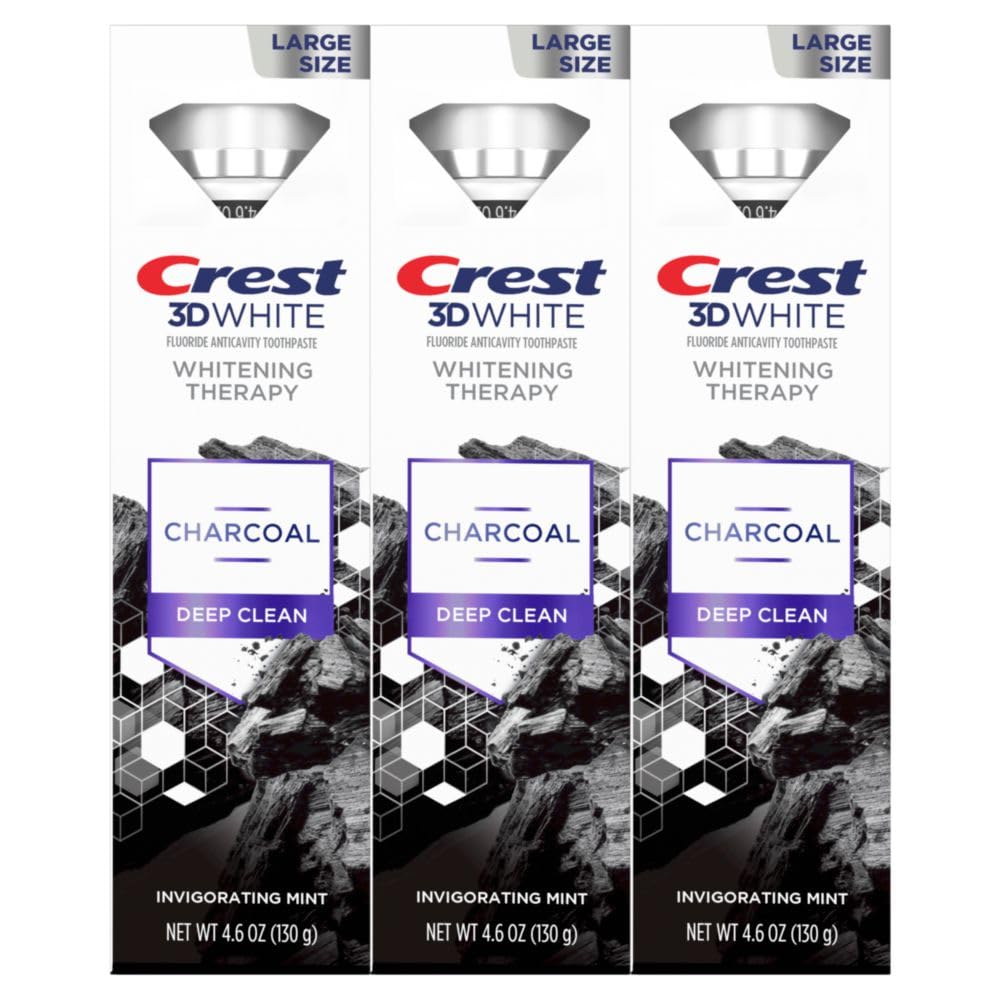 Crest 3D White Whitening Therapy, brillo suave para dientes.