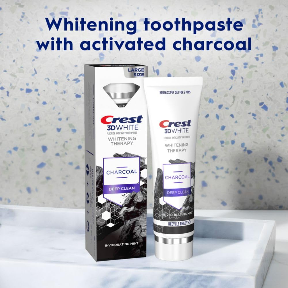 Crest 3D White Whitening Therapy, fluoruro para esmalte, protección anticaries.
