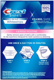 Crest 3D Whitestrips sensibles: adhesivo suave para dientes sensibles.
