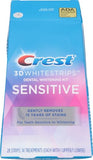 Crest 3D Whitestrips sensibles: banda superior para uso diario.