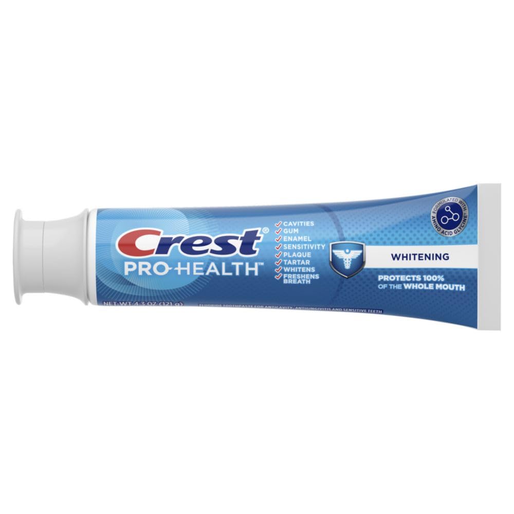 Crest Base Pro-Health pasta dental blanqueadora, blanqueamiento suave y seguro