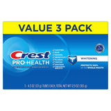 Crest Base Pro-Health pasta dental blanqueadora, frescura del aliento tras cepillado