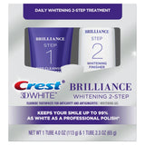 Uso diario de dos minutos dos veces para blanqueamiento con Crest Brilliance