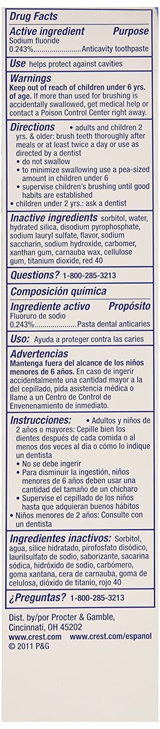 Crest Complete Cinnamon Rush—blanqueamiento superficial para dientes brillantes
