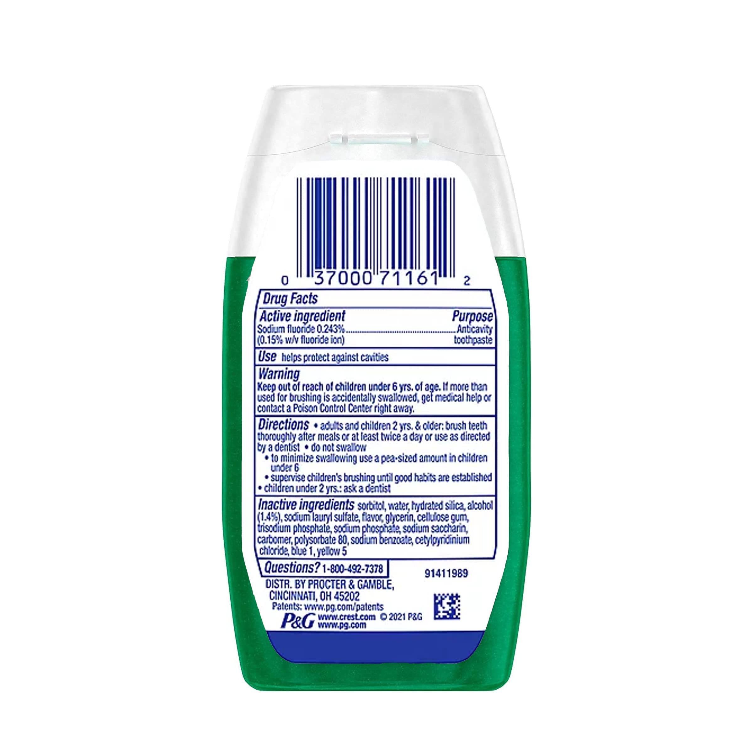 Crest Complete Whitening Scope con menta: cepillado refrescante.