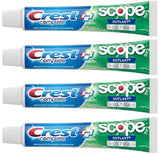 Crest Complete Whitening Scope Outlast Ultra: pack de 4 para uso diario en casa.