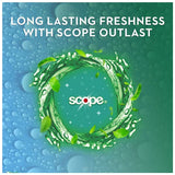 Crest Complete Whitening Scope Outlast Ultra, boca fresca gracias a la mentolada.