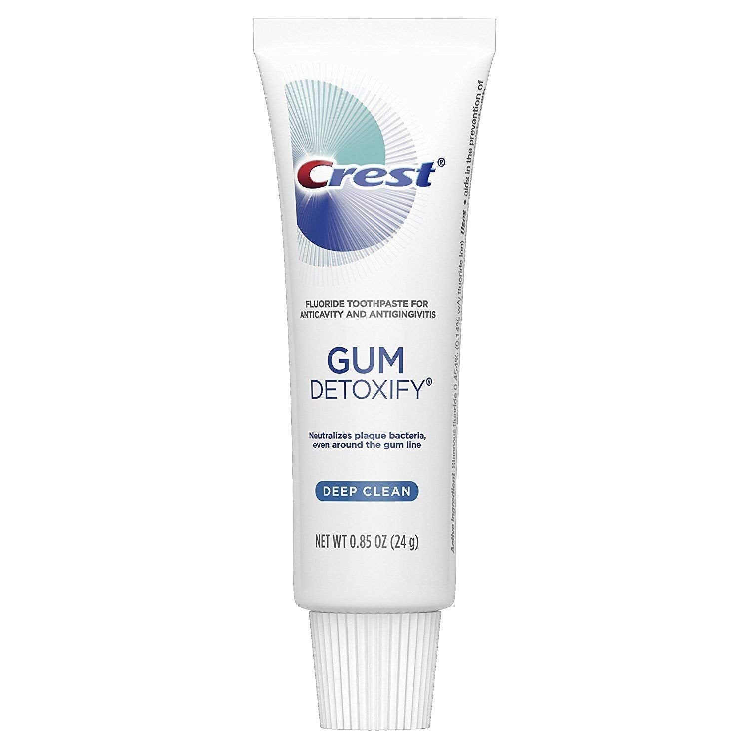 Crest Gum Detoxify, crema que llega a zonas difíciles para mayor frescura.