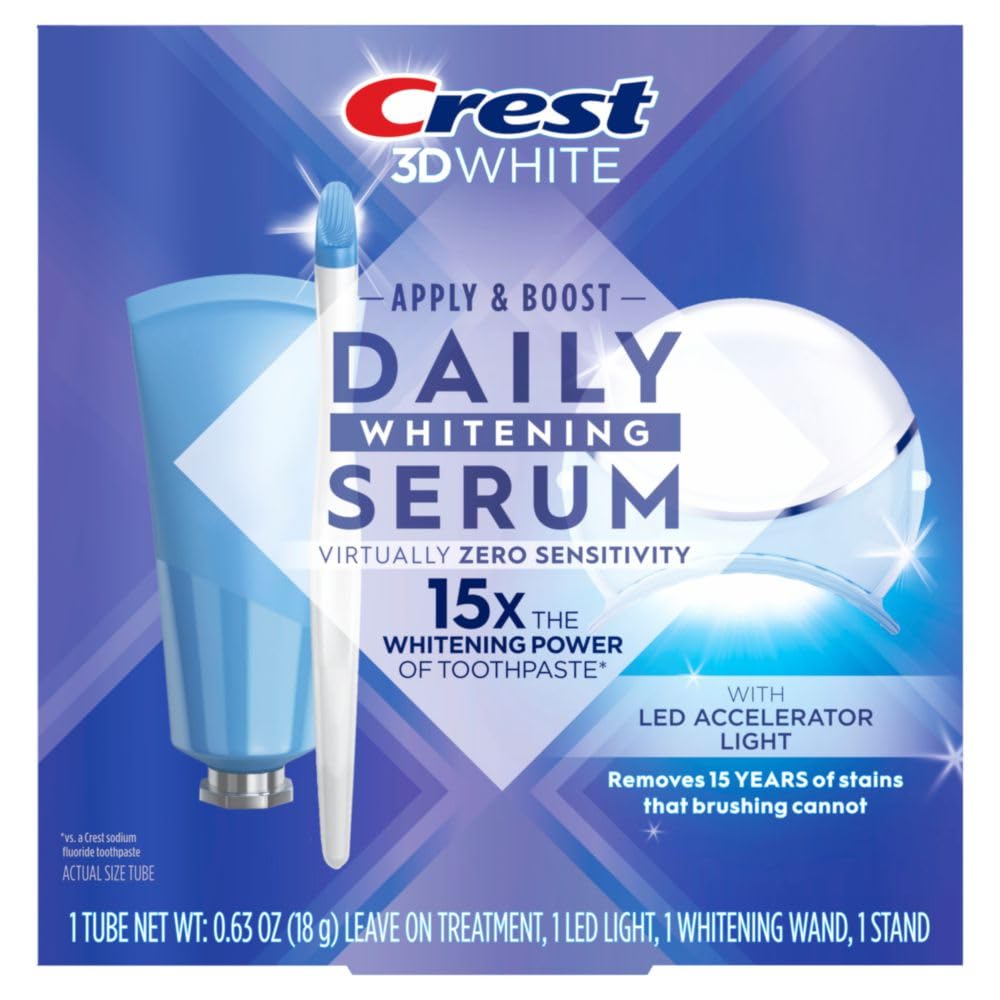 Crest Emulsiones Blanqueadoras: tubo de 0.63 oz para blanqueamiento inicial