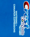 Crest Expressions caja exterior diseño de empaque.