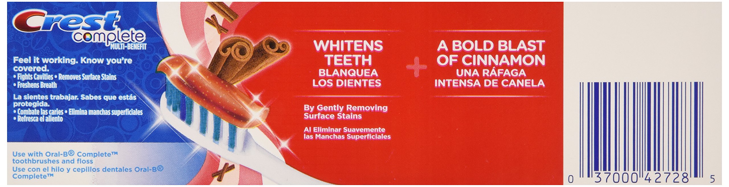 Crest Expressions placa dental cuidado suave para encías.