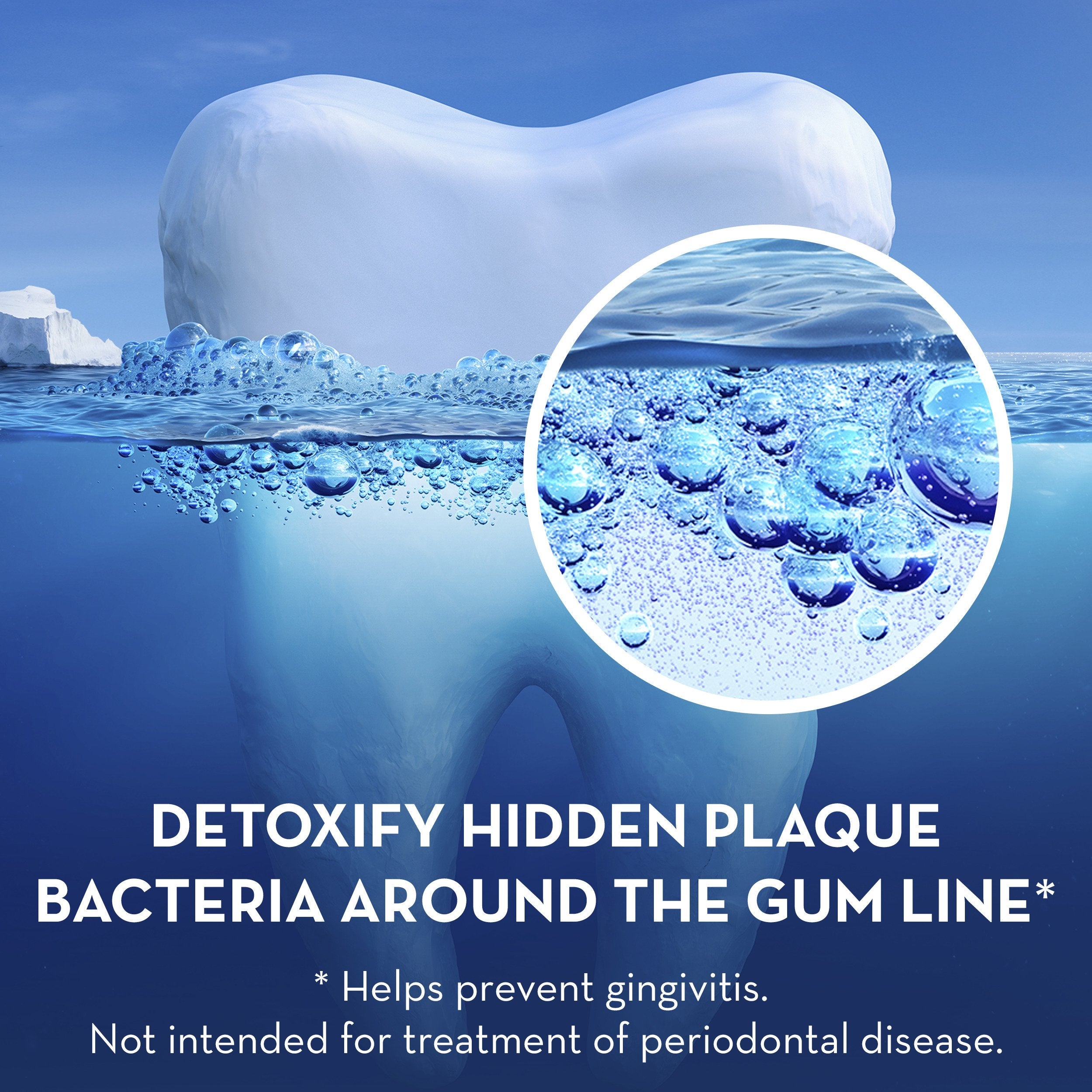 Crest Gum Detoxify aroma fresco durante el cepillado