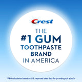 Crest Gum Detoxify Deep Clean, diseño de empaque, paquete práctico para el baño.