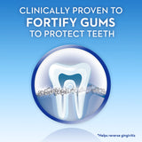 Crest Gum Detoxify Deep Clean, textura de lavado, ideal para cepillado diario.