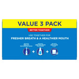 Crest pasta dental mentolada, frescura intensa para la higiene diaria.