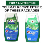 Crest Pack de dos tubos: conveniencia para familia y viaje.
