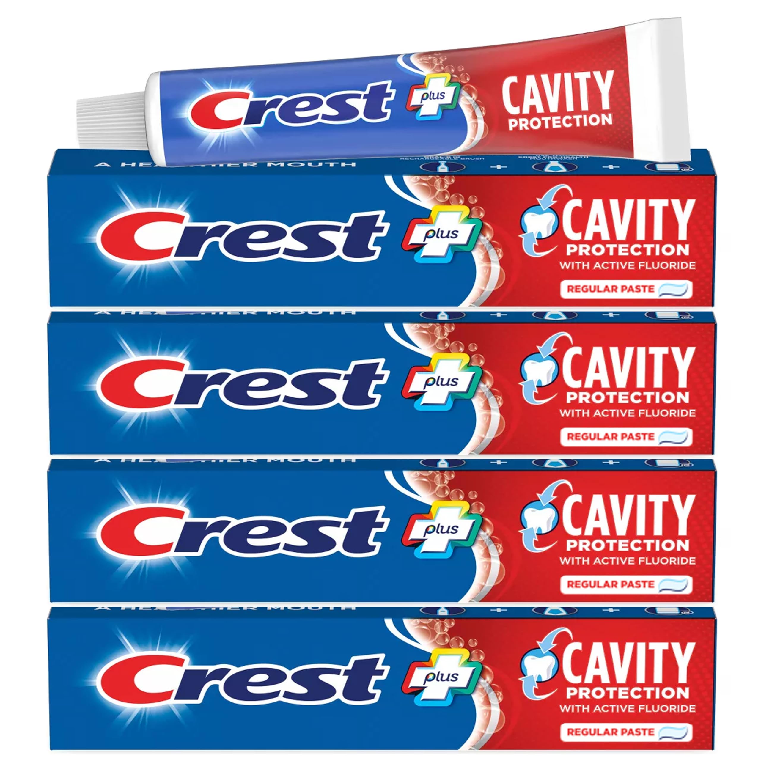 Crest pasta dental para toda la familia, uso diario