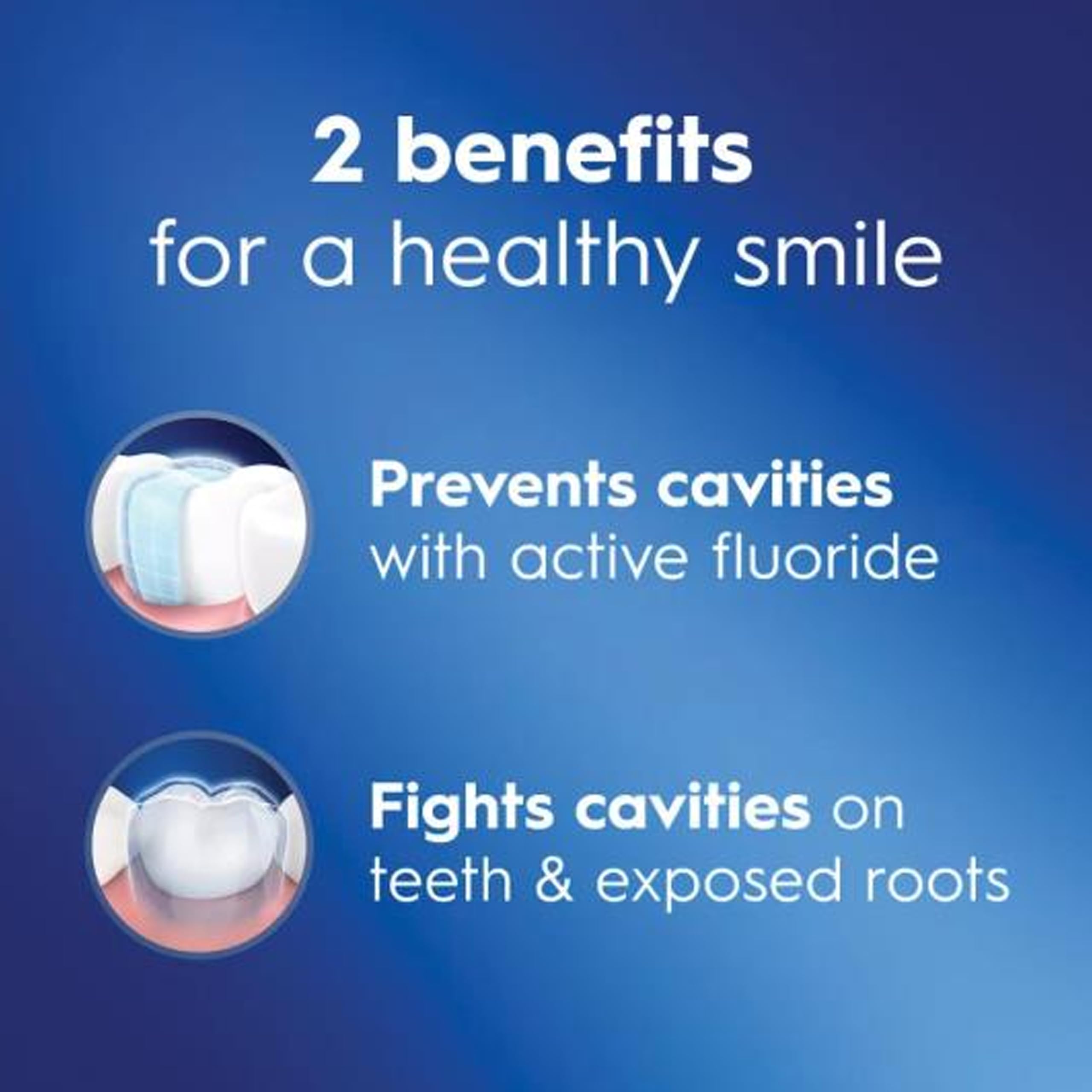 Crest pasta dental Protección contra caries, tapa brillante del tubo y experiencia de cepillado.