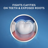 Crest pasta dental Protección contra caries, textura cremosa para cobertura dental suave.