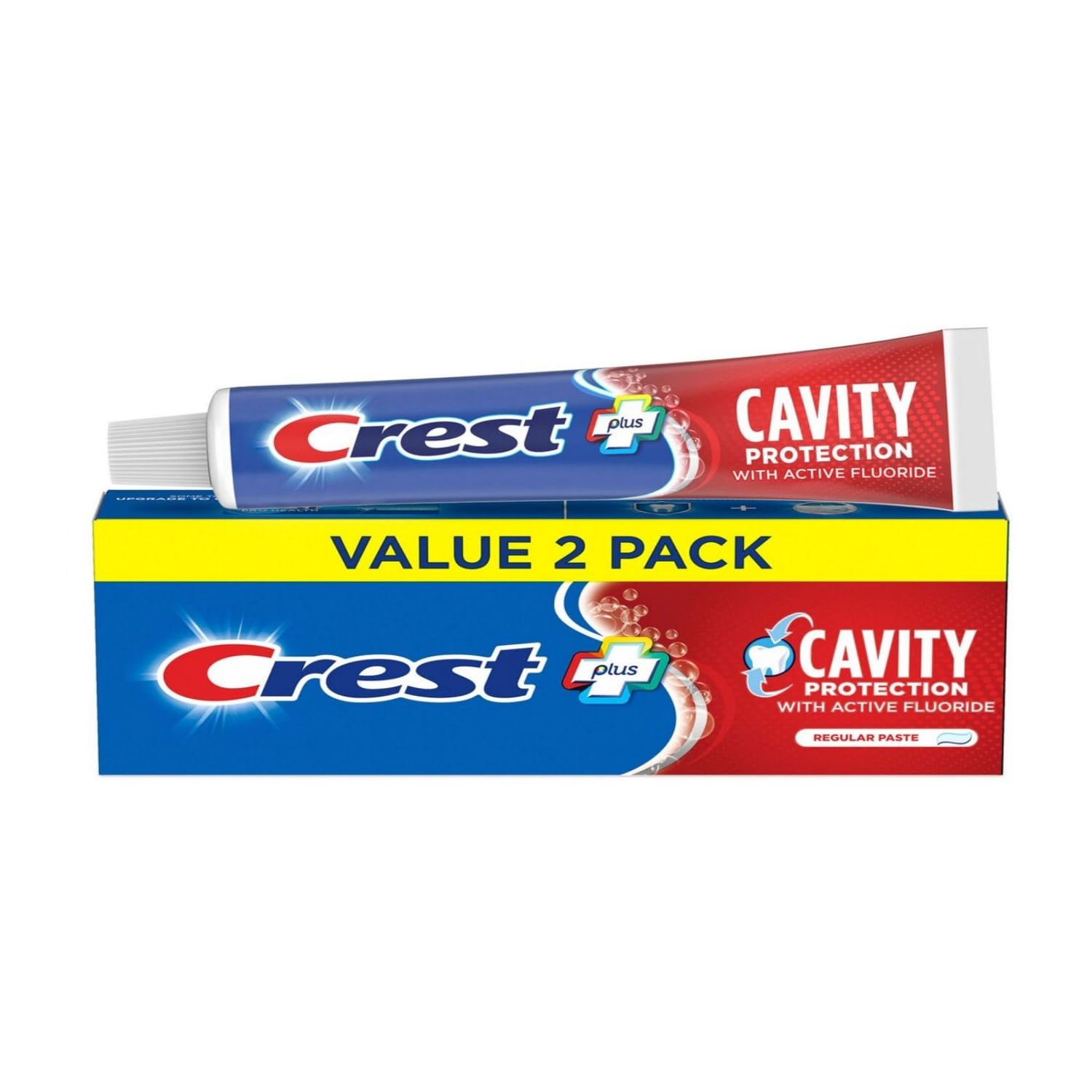 Crest: sabor a menta fresca para una sensación de limpieza duradera.