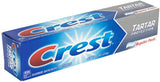 Crest pasta dental menta fresca con espuma para limpieza diaria.