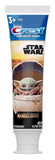 Crest infantil con tema Star Wars, tubo de fresa, ideal para cepillado diario.