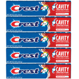 Pasta dental Crest regular en tubo 8.2 oz para uso familiar diario.
