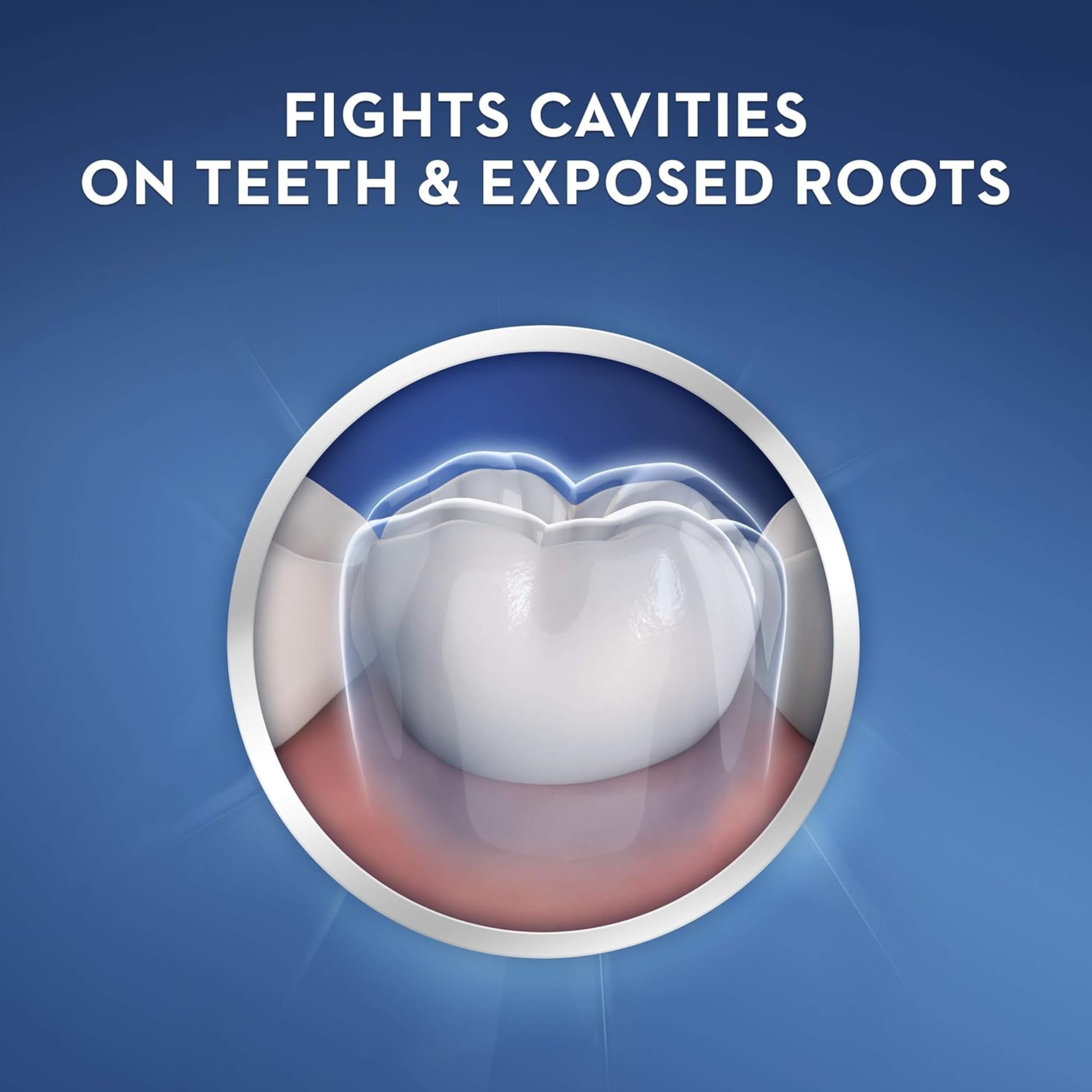 Crest Uso diario para rutina de higiene oral.