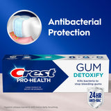 Crest Pro-Health Detoxify, encías sanas para un cuidado diario cómodo.