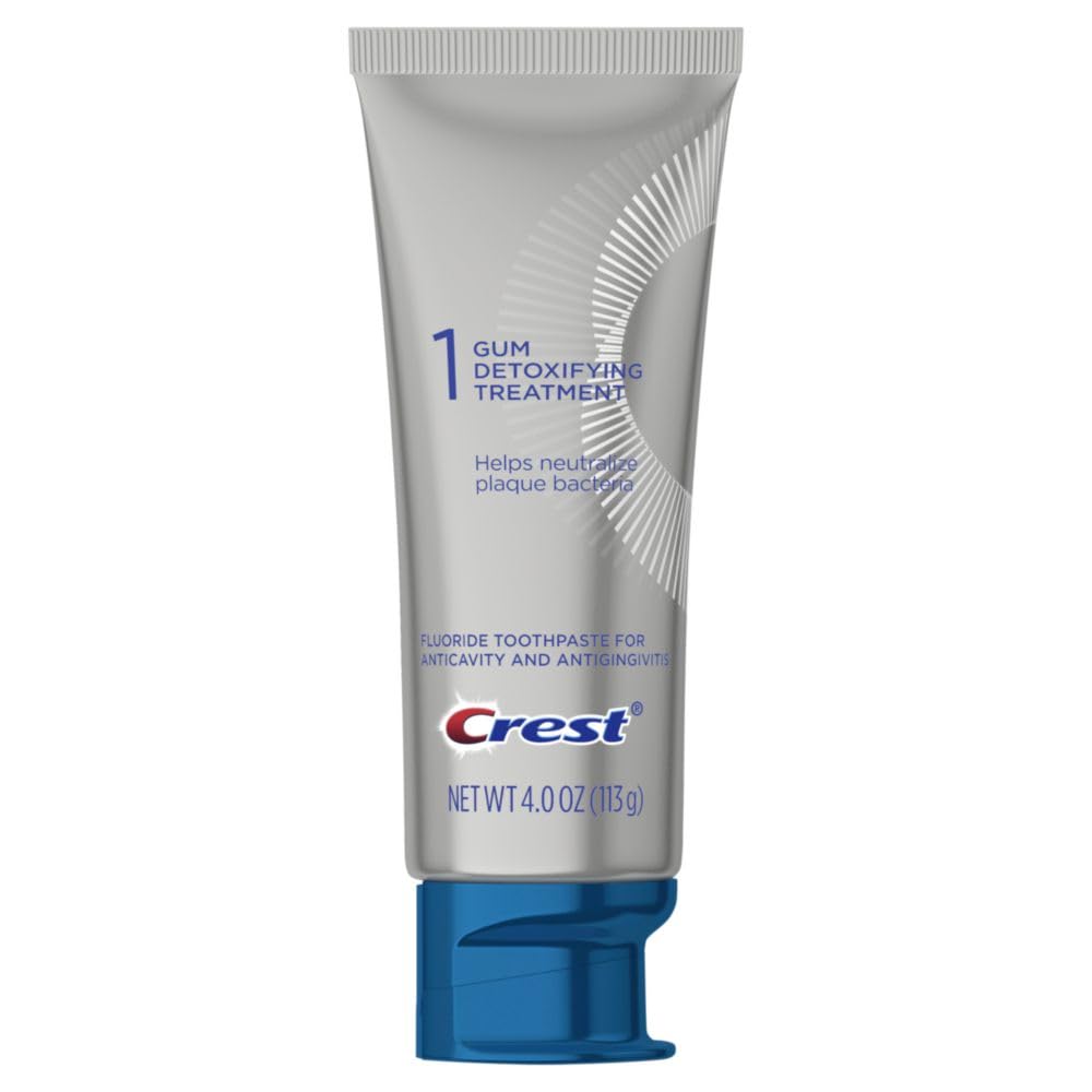 Crest Pro-Health Detoxify paso 1 en tubo 2-3oz mejora encías en una semana.
