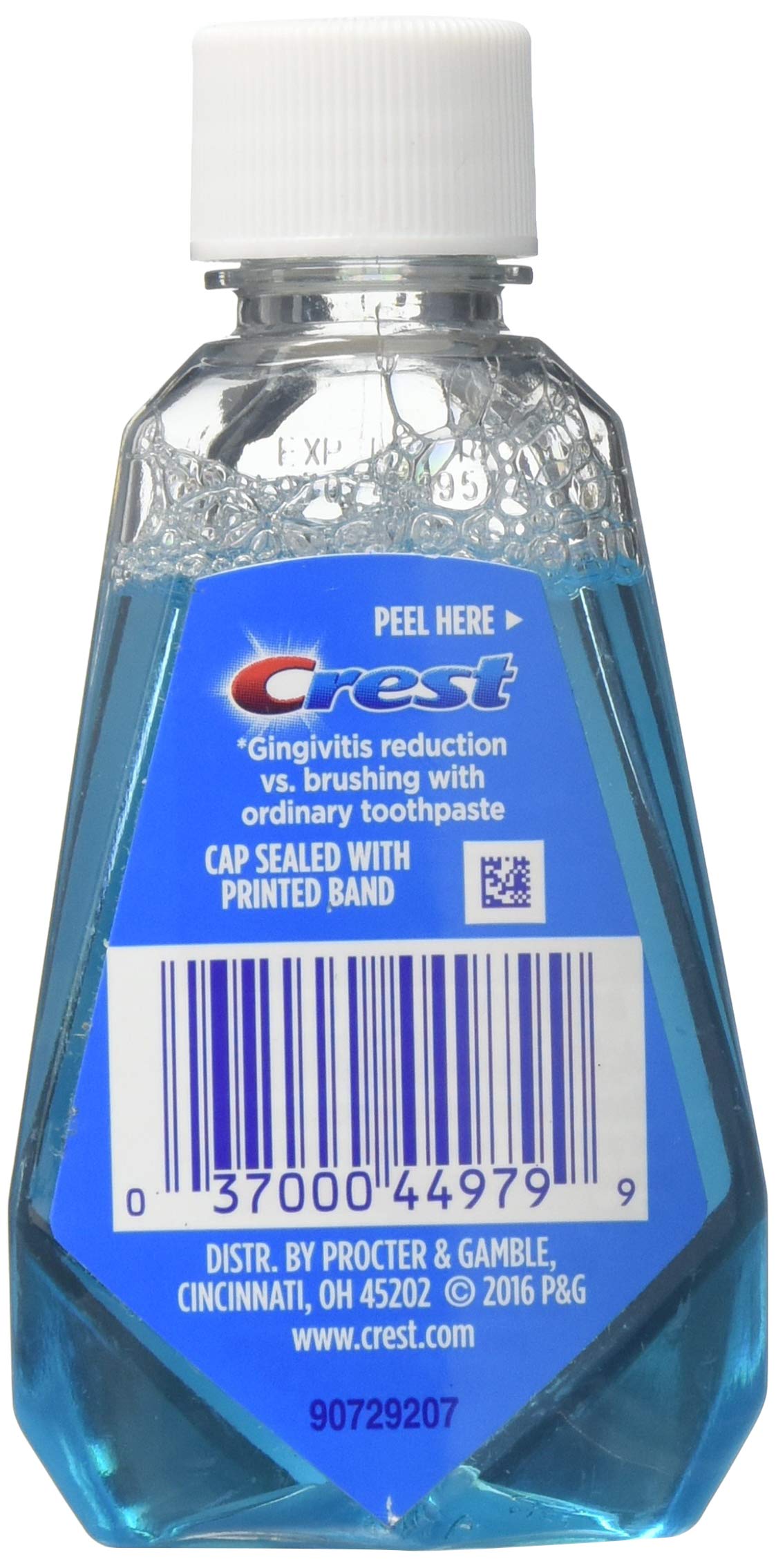 Empaque de Crest Pro-Health sin alcohol, ideal para viaje y cuidado diario