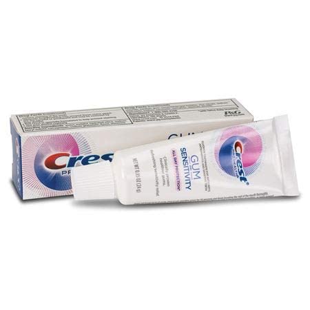 Envase compacto Crest Pro Health, ideal para viaje