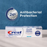 Kit de Crest Pro-Health con tres tubos para rutina diaria de higiene dental.