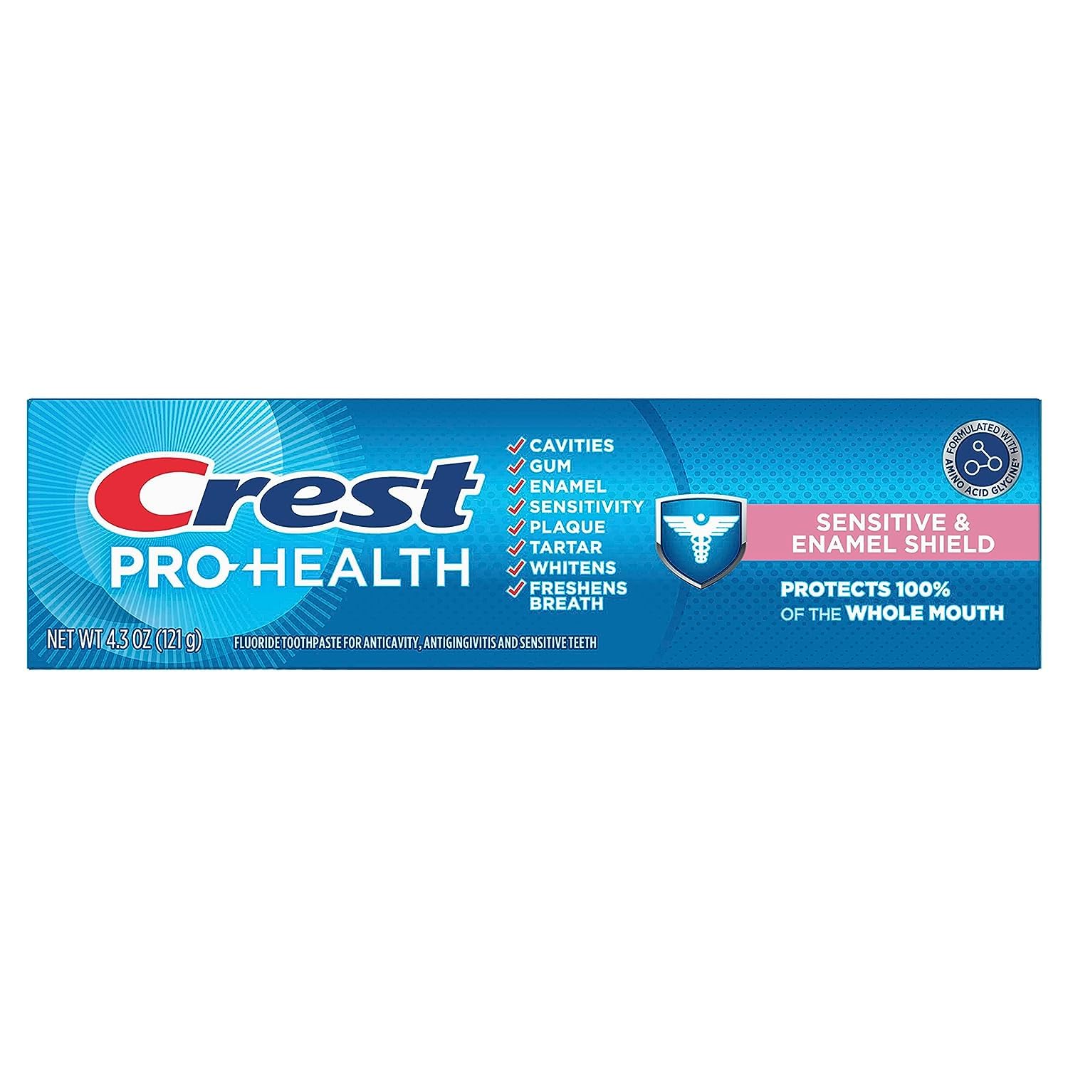Crest Pro-Health Sensitive & Enamel Shield ofrece frescura y blanqueamiento suave