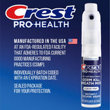Crest Pro-Health spray bucal para uso diario, fácil de transportar