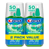 Crest Scope Concentrado 50 ml, doble paquete, para refrescar el aliento diario.
