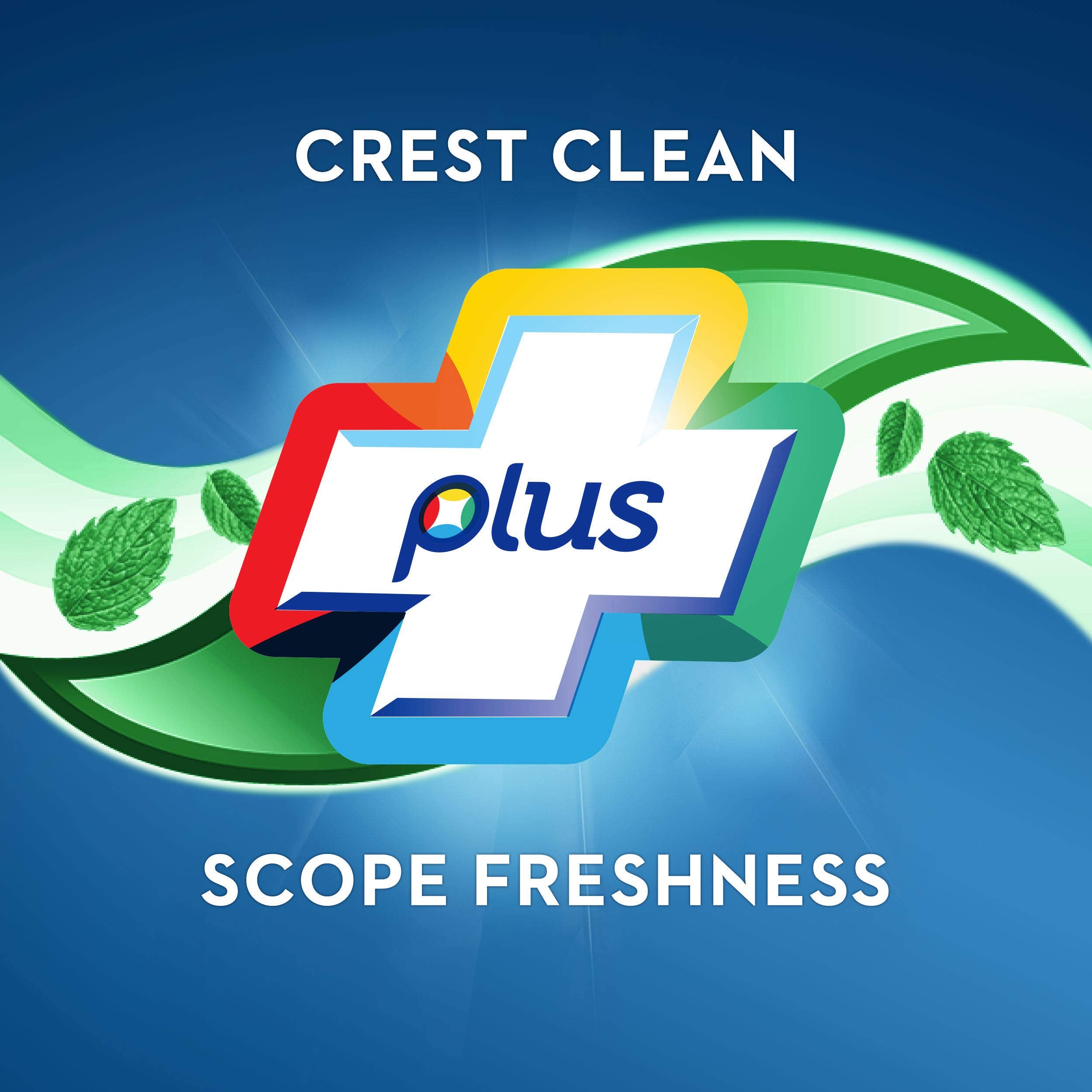 Crest + Scope frescura duradera tras el cepillado diario.